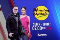 Hadir di Morning Update iNews, Louisa Beri Cara Menghias Kue Viral Korean Bento Cake