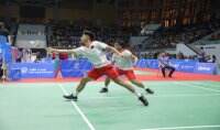 Ganda Putra Jaga Peluang All Indonesian Final Bulu Tangkis SEA Games 2021