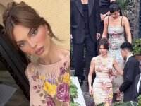 Momen Kocak Kendall Jenner Kesulitan saat Naik Anak Tangga, Kesempitan Gaun!