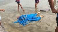 Mayat Wanita Tanpa Pakaian di Pinggir Pantai Gegerkan Warga Kalianda