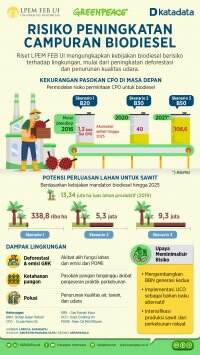 Risiko Peningkatan Campuran Biodiesel