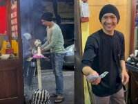 Viral Pedagang Sate Mirip Anji, Perawakan dan Penampilan Plek Ketiplek: Manji Versi lite!