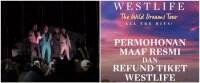 Konser Westlife di Prambanan gelap-gelapan, penonton bisa refund tiket