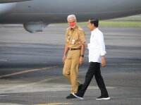 Jokowi Bertemu Ganjar di Jateng Saat Momentum Deklarasi Anis Capres Nasdem