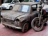 Terbengkalai 30 Tahun di Basement Hotel, Mini Cooper dan Motor Yamaha Ini Dievakuasi!