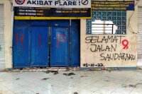 Kesaksian Aremania di PIntu 13 Stadion Kanjuruhan, Bertemu Orang Berbaju Hitam