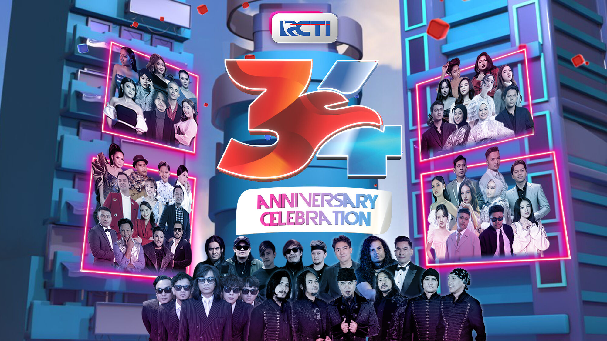 RCTI 34 Anniversary Celebration Episode Terbaru - RCTI+