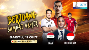 Streaming Irak vs Indonesia di RCTI+ SuperApp