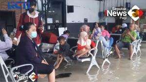 Stasiun Semarang Tawang Kebanjiran