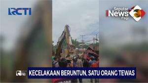 Kecelakaan Beruntun, Satu Orang Tewas