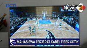 Mahasiswa Terjerat Kabel Optik