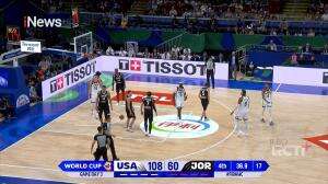 Minimatch FIBA Basketball World Cup 2023 USA Vs Jordan