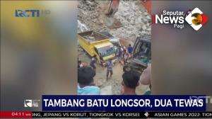 Tambang Batu Longsor di Asahan