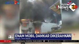 Kebakaran Pabrik Cat