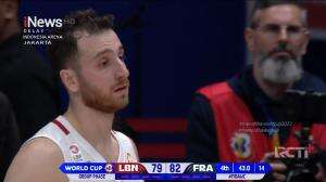 Minimatch FIBA Basketball World Cup 2023 Lebanon Vs Prancis