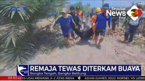 Remaja Bangka Tengah Tewas Diterkam Buaya
