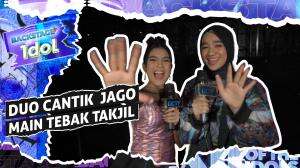 Duo Cantik Jago Main Tebak Takjil