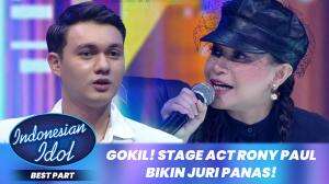 Gokil! Stage Act Rony Paul Bikin Juri Panas! - Indonesian Idol XII