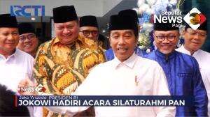 Jokowi Datang Di Acara Silaturahmi PAN