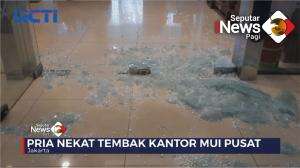 Pria Nekat Tembak Kantor MUI Pusat