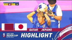 Highlight Qatar vs Jepang