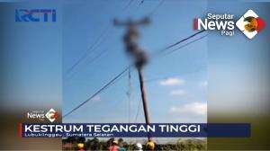 Dua Pekerja PLN Kesetrum Tegangan Tinggi