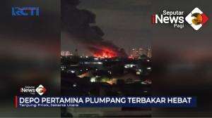 Depo Pertamina Plumpang Terbakar
