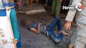 Pencuri Motor Dikeroyok Massa