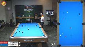 Highlight POBSI Cup Pelajar Mahasiswa 2023 Kholik Vs Ismail Kadir