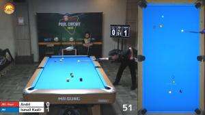 Highlight POBSI Cup Pelajar Mahasiswa 2023 Andri Vs Ismail Kadir