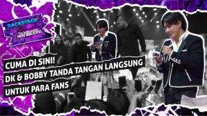 Cuma Di Sini! DK & BOBBY Tanda Tangan Langsung Untuk Para Fans