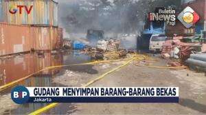 Kebakaran Gudang Peti Kemas