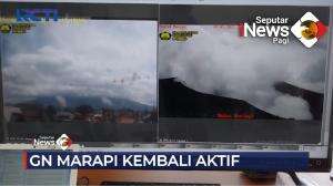 Gunung Marapi Kembali Aktif