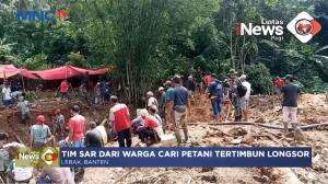Petani Tertimbun Longsor