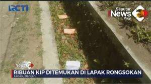 Ribuan Kartu Indonesi Pintar Dibuang