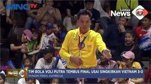 Tim Bola Voli Putra Indonesia Tembus Final