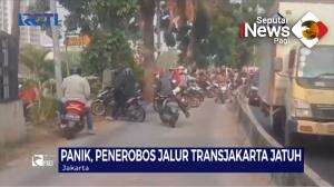 Razia Jalur Transjakarta