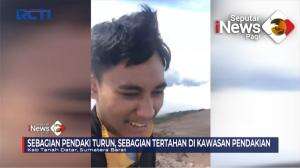 Pendaki Gunung Marapi Terjebak