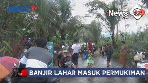 Banjir Lahar Masuk Ke Permukiman