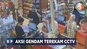 Aksi Gendam Terekam CCTV