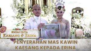 Penyerahan Mas Kawin Kaesang Kepada Erina