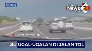 Pengemudi Ugal-Ugalan di Tol Sidoarjo