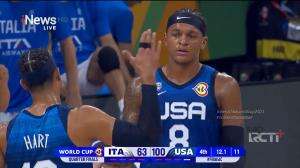 Minimatch FIBA Basketball World Cup 2023 Italy Vs USA