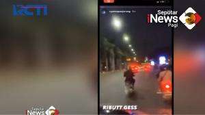 Viral, Mobil Tabrak Motor