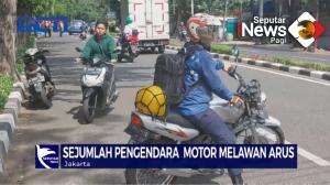 Terjatuh Saat Hindari Razia