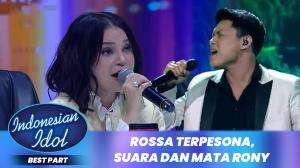 Rossa Terpesona, Suara dan Mata Rony Romantis! - Indonesian Idol XII