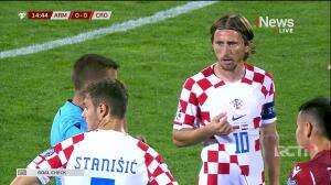 Highlight UEFA Euro Qualification 2024 Armenia Vs Kroasia