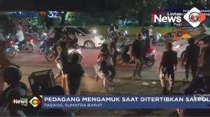 Penertiban PKL di Padang Ricuh