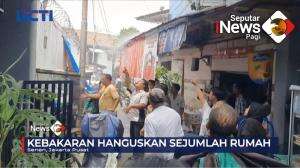 Kebakaran Melanda Permukiman Padat Penduduk