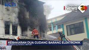 Kebakaran Gudang Barang Elektronik
